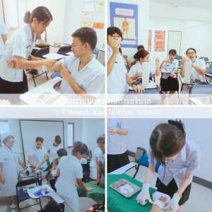 การเรียนการสอนและการฝึกปฏิบัติในห้องเรียน